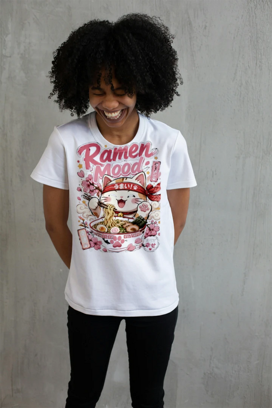 Ramen Mood Floral Cat- Adult